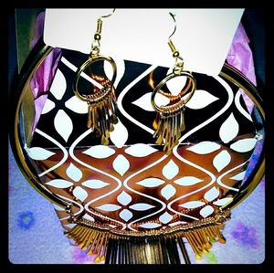 Beautiful Gold Necklace & Earrings SET